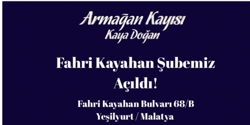 Fahri Kayahan Şubemiz Açıldı