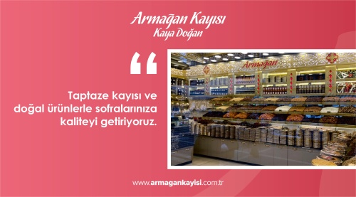 Taptaze kayısı ve doğal ürünlerle sofralarınıza kaliteyi getiriyoruz.