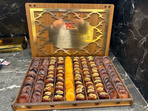 Mega GOLD İSME ÖZEL AHŞAP SERİSİ Naturel Bölmeli